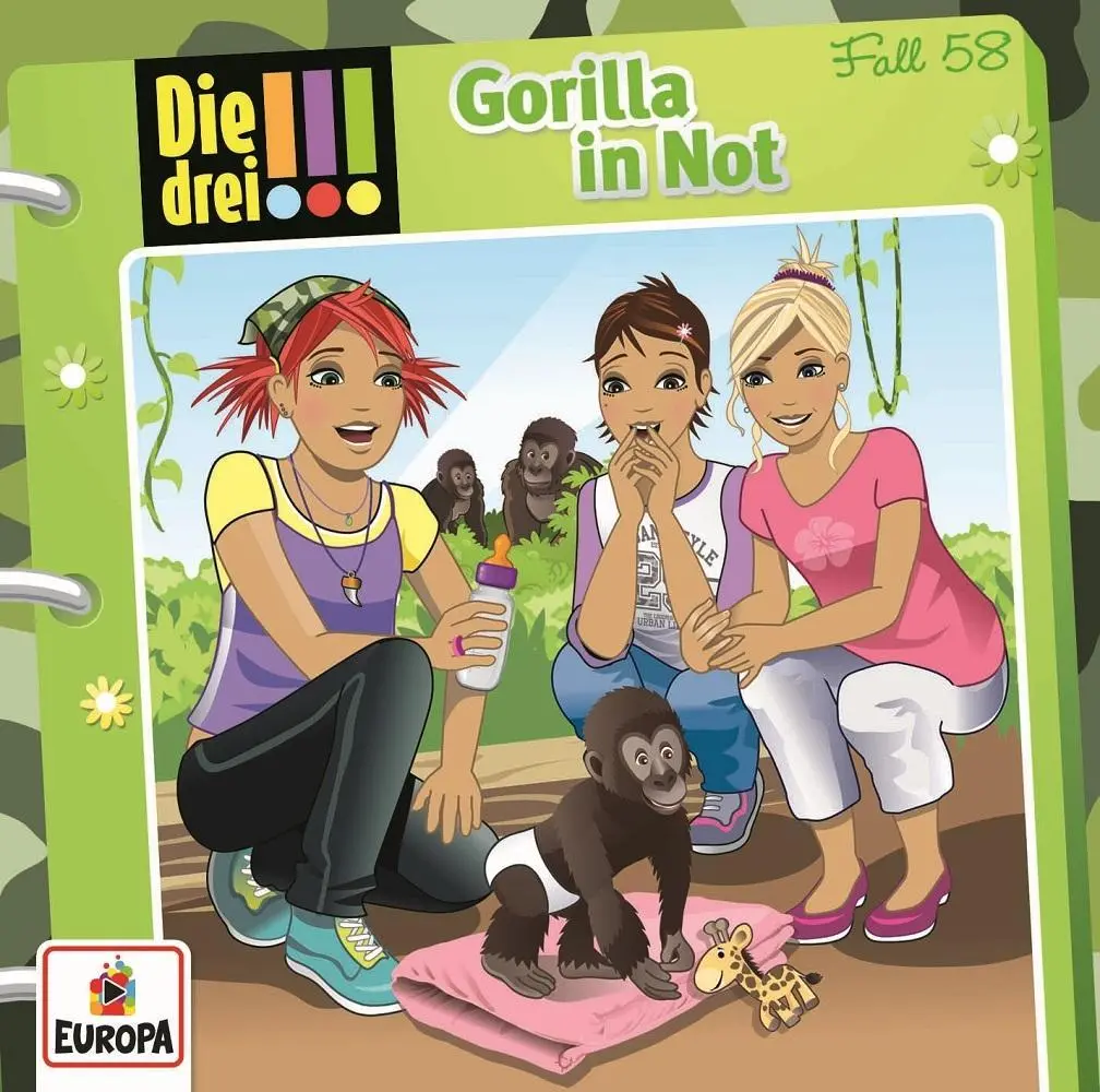 Cover: 9783803261588 | Die drei !!! 58: Gorilla in Not | Ann-Katrin Heger | Audio-CD | 2018