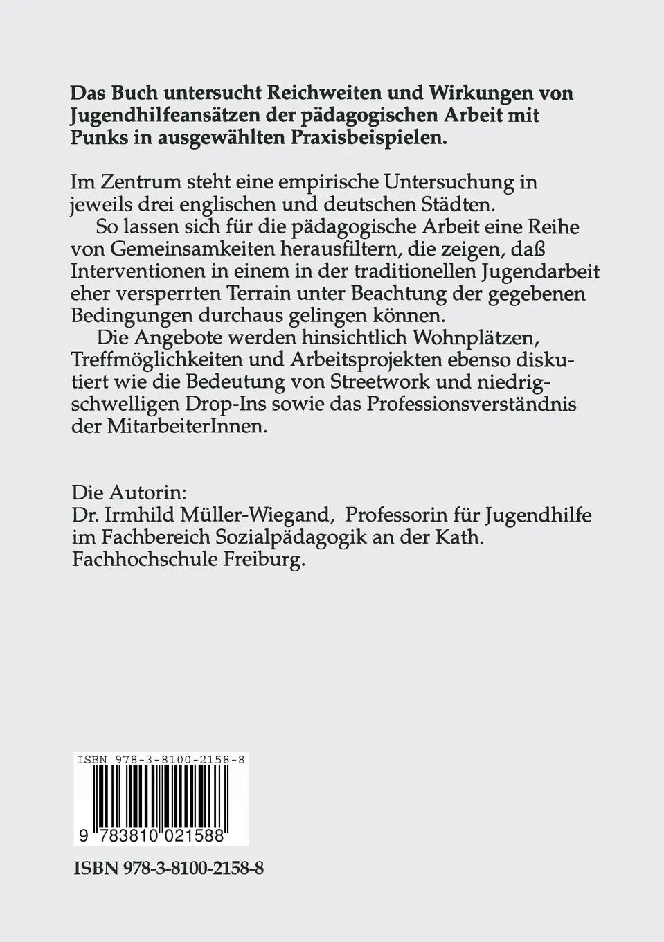 Rückseite: 9783810021588 | Zeigt mir, was Ihr könnt! | Irmhild Müller-Wiegand | Taschenbuch