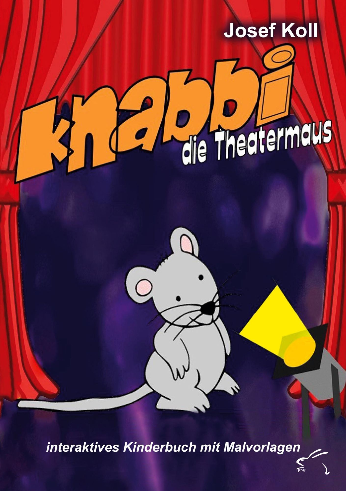 Cover: 9783961741588 | Knabbi, die Theatermaus | interaktives Kinderbuch mit Malvorlagen