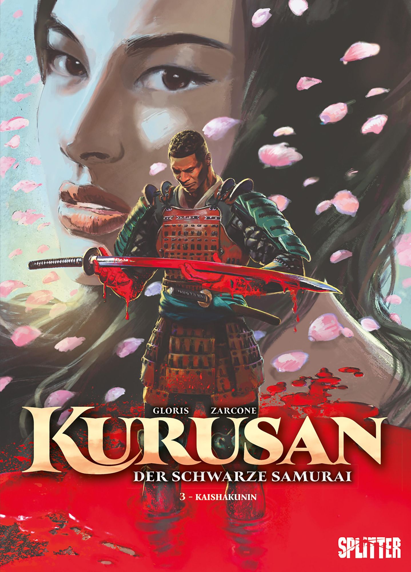 Cover: 9783967921588 | Kurusan - der schwarze Samurai. Band 3 | Kaishakunin | Thierry Gloris