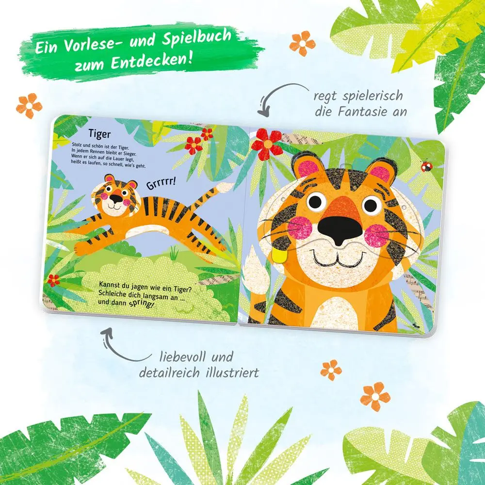 Bild: 9783988021588 | TRÖTSCH - Lustiges Maskenbuch "Zootiere" Interaktives Pappenbuch...