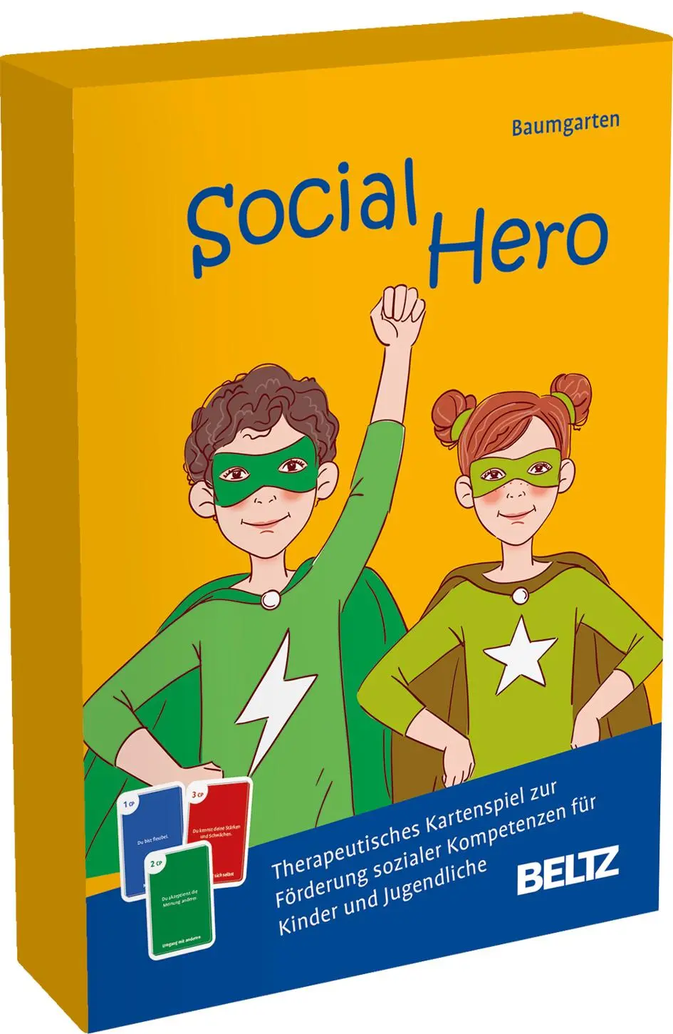 Cover: 4019172101688 | Social Hero | Barbara Baumgarten | Box | Beltz Therapiespiele | 140 S.