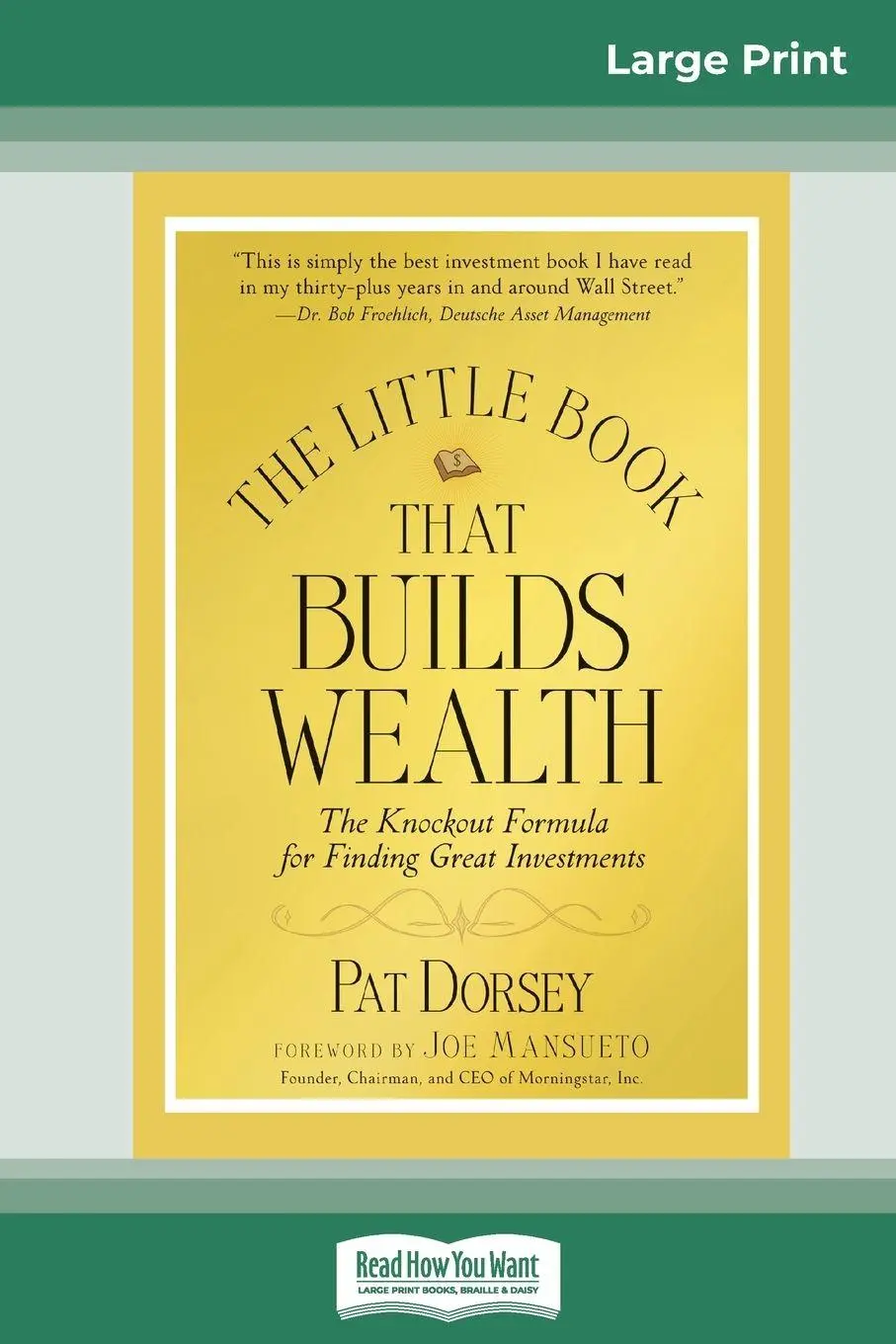 Cover: 9780369321688 | The Little Book That Builds Wealth | Pat Dorsey | Taschenbuch | 2010