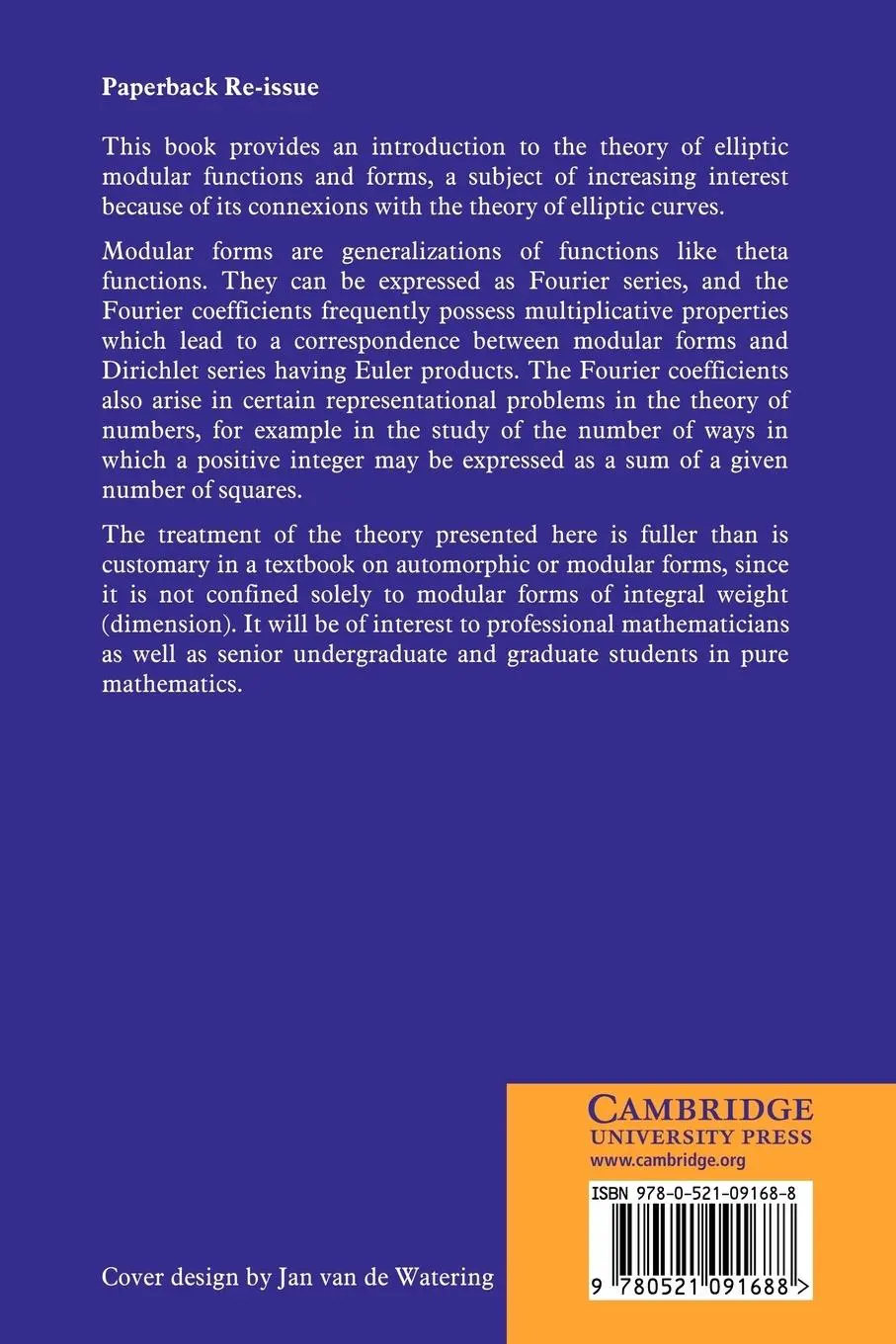 Rückseite: 9780521091688 | Modular Forms and Functions | Robert A. Rankin | Taschenbuch | 2008