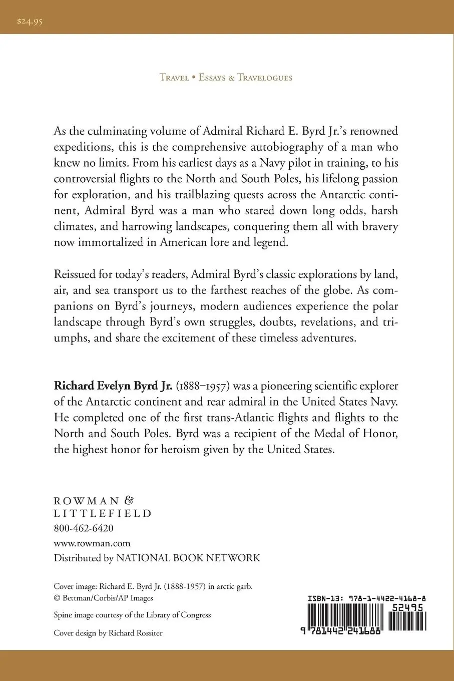 Rückseite: 9781442241688 | Exploring with Byrd | Episodes of an Adventurous Life | Byrd | Buch