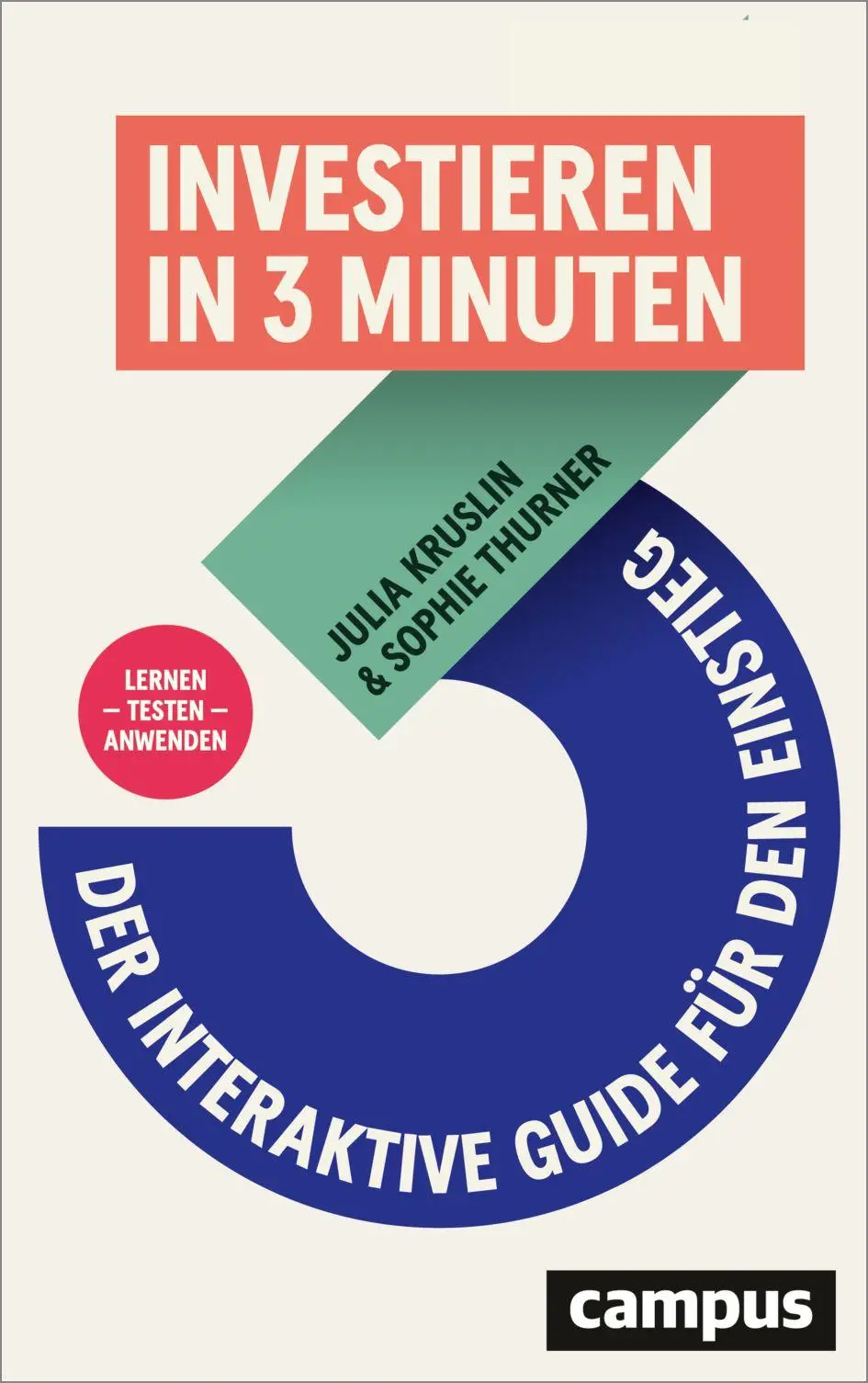 Cover: 9783593521688 | Investieren in 3 Minuten | Der interaktive Guide für den Einstieg