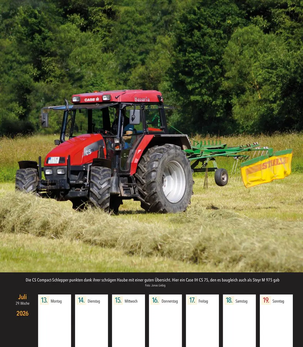 Bild: 9783751611688 | IHC Traktoren 2026 | Wochenkalender mit 53 Abbildungen | Kalender