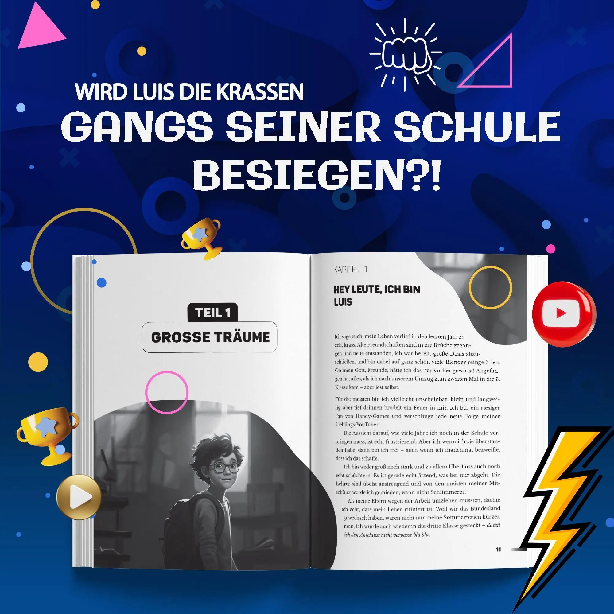 Bild: 9783968901688 | Auf der Jagd nach dem goldenen Play Button | LukasBS | LukasBS | Buch Bild: 9783968901688 | Auf der Jagd nach dem goldenen Play Button | LukasBS | LukasBS | Buch