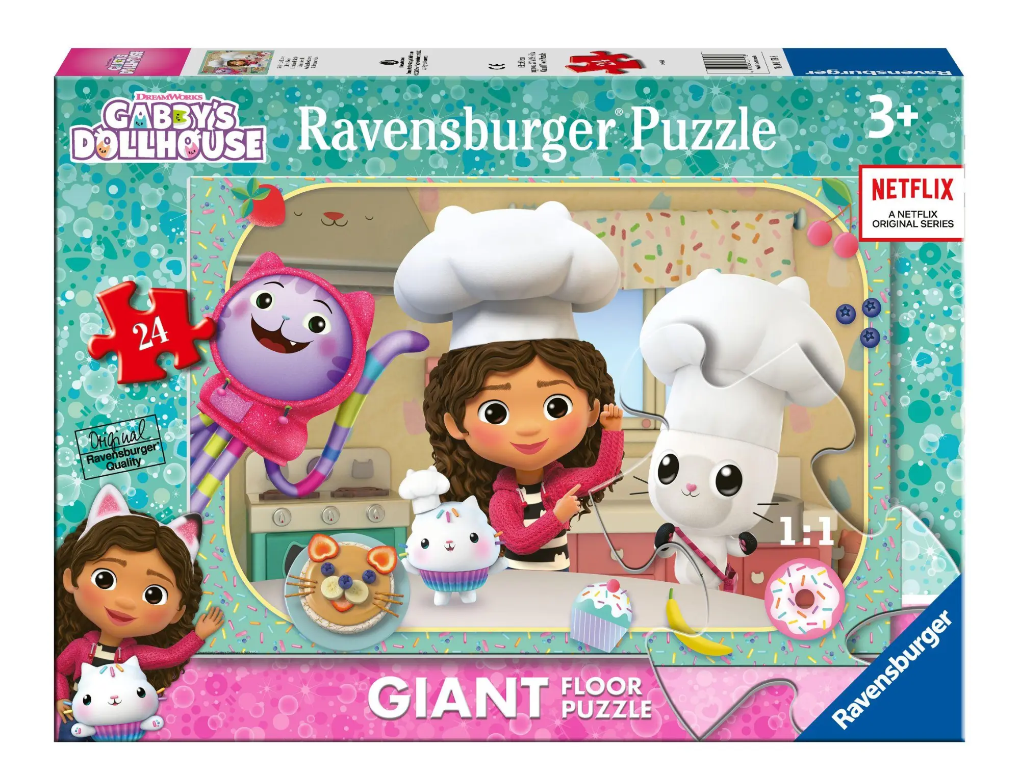 Cover: 4005556031788 | Ravensburger Kinderpuzzle 03178 - Gabbys Kochkünste - Bodenpuzzle...