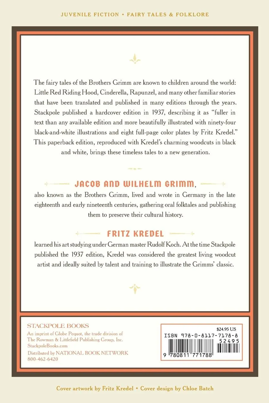 Rückseite: 9780811771788 | Grimms' Fairy Tales | The Brothers Grimm | Taschenbuch | Englisch