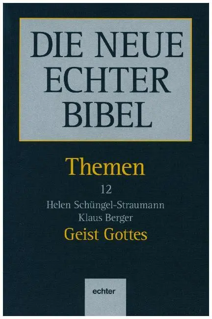 Cover: 9783429021788 | Themen / Geist Gottes | Perspektiven des Alten und Neuen Testaments