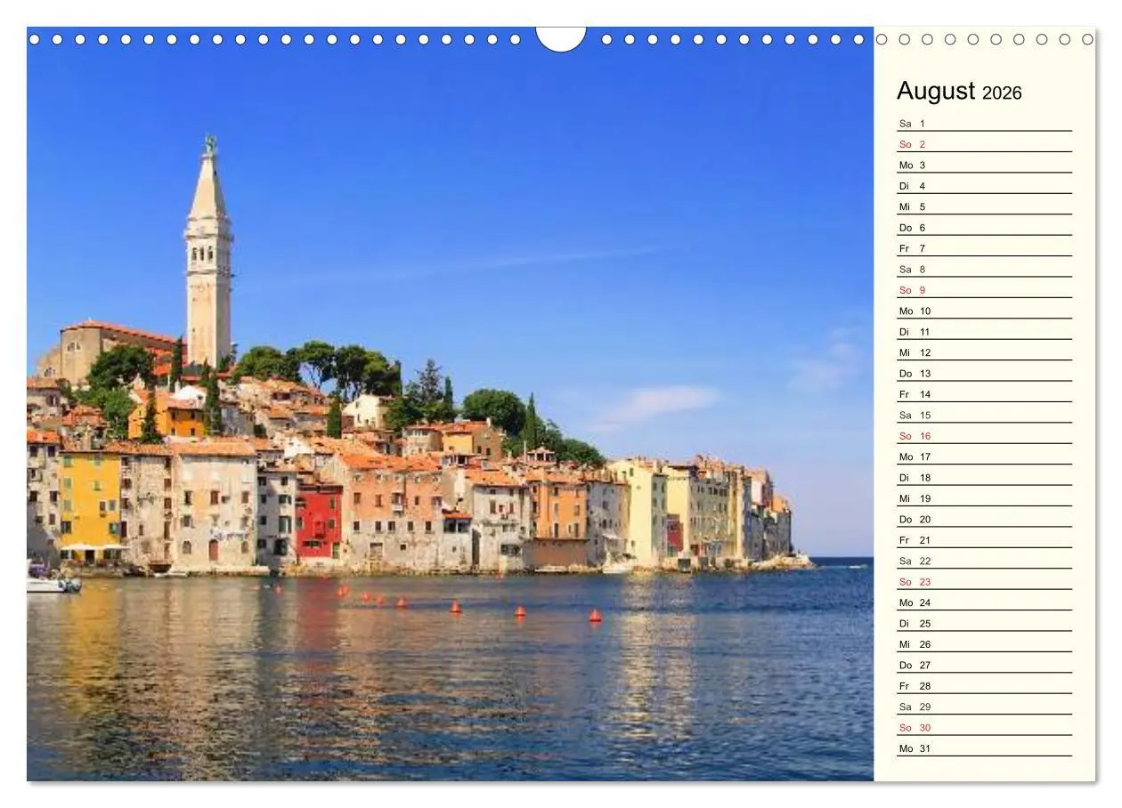 Bild: 9783457981788 | Kroatien (Wandkalender 2026 DIN A3 quer), CALVENDO Monatskalender