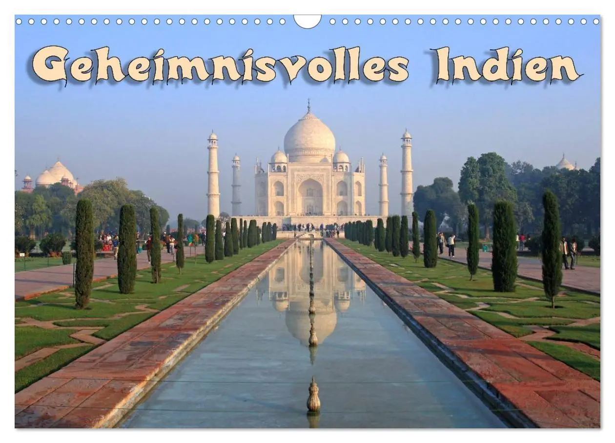 Cover: 9783516071788 | Geheimnisvolles Indien (Wandkalender 2026 DIN A3 quer), CALVENDO...