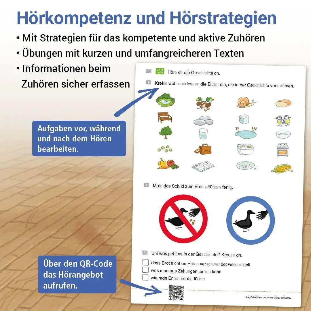 Bild: 9783619341788 | Das Übungsheft Deutsch - Hörverstehen 3 | Stefanie Drecktrah | 48 S.