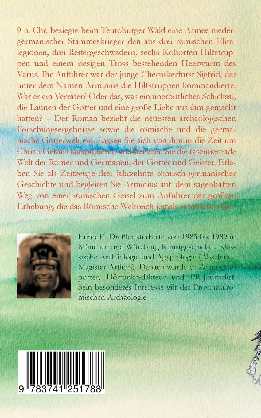 Rückseite: 9783741251788 | Anno Domini IX. | Als sich Germanien gegen Rom erhob | Enno E. Dreßler