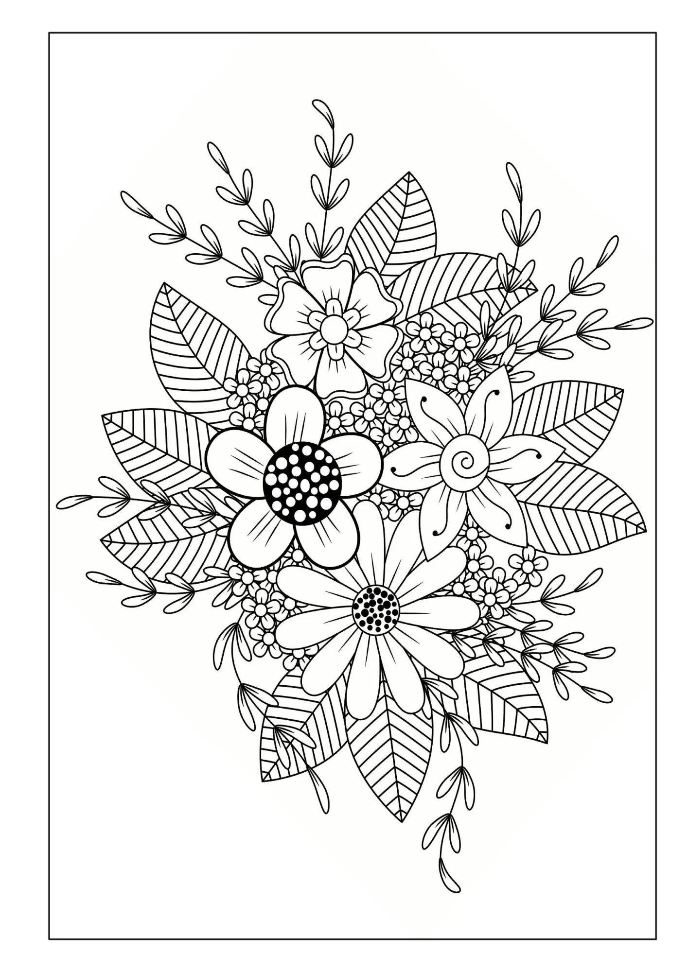 Bild: 9783986571788 | Blumen Mandala Malbuch für Erwachsene mit 100 Ausmalmotiven | Müller