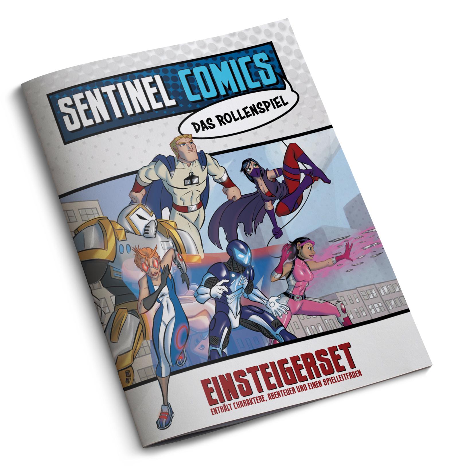 Cover: 9783987321788 | Sentinel Comics - Das Rollenspiel - Einsteigerset | Badell (u. a.)