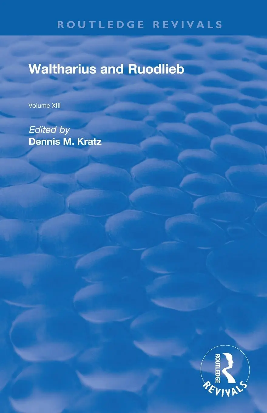 Cover: 9780367181888 | Waltharius and Ruodlieb | Dennis Kratz | Taschenbuch | Englisch | 2020