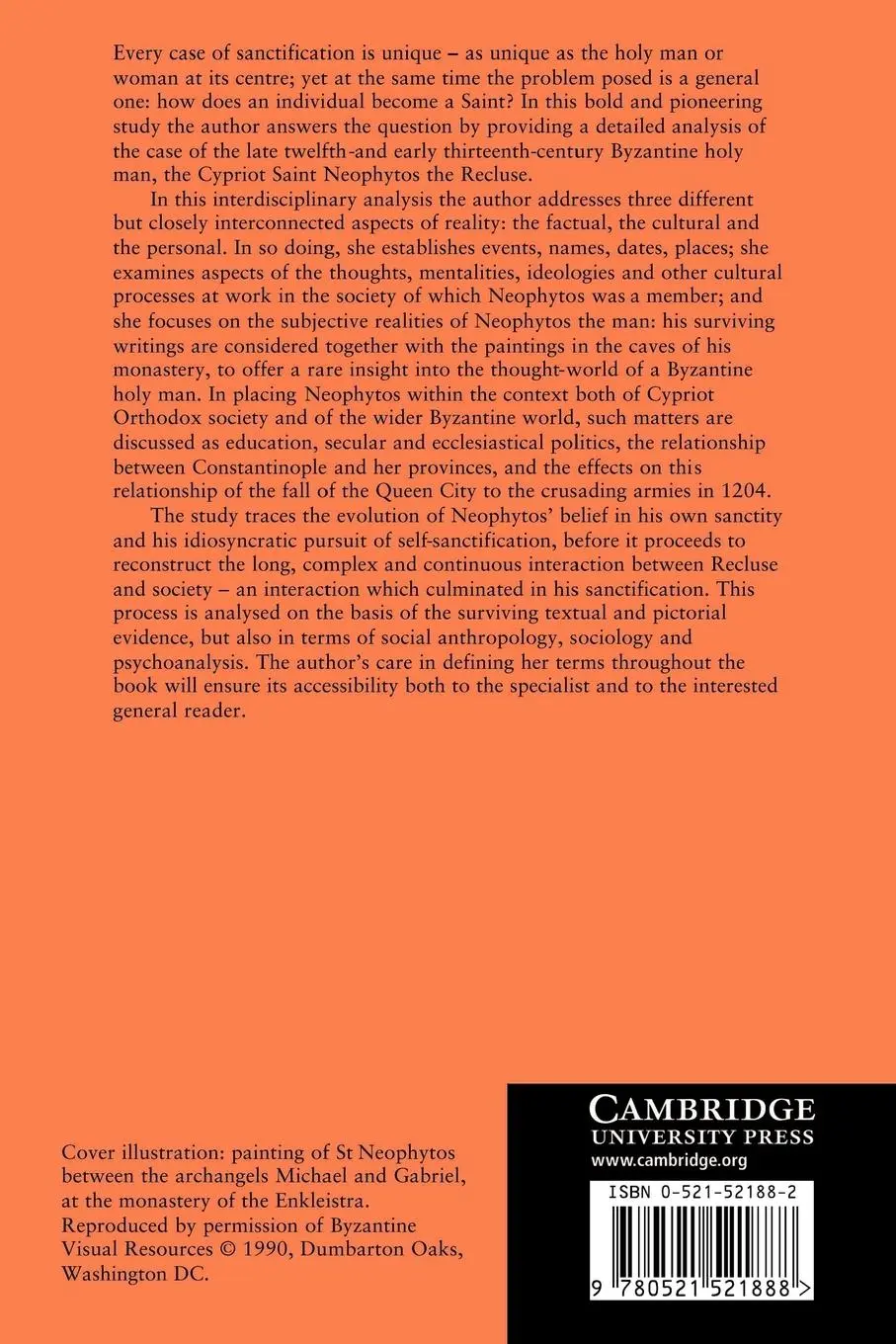 Rückseite: 9780521521888 | The Making of a Saint | Catia Galatariotou | Taschenbuch | Englisch