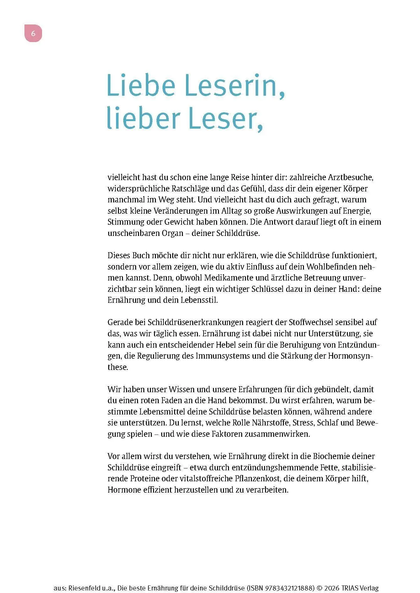 Bild: 9783432121888 | Die beste Ernährung für deine Schilddrüse | Iwonna Riesenfeld (u. a.)