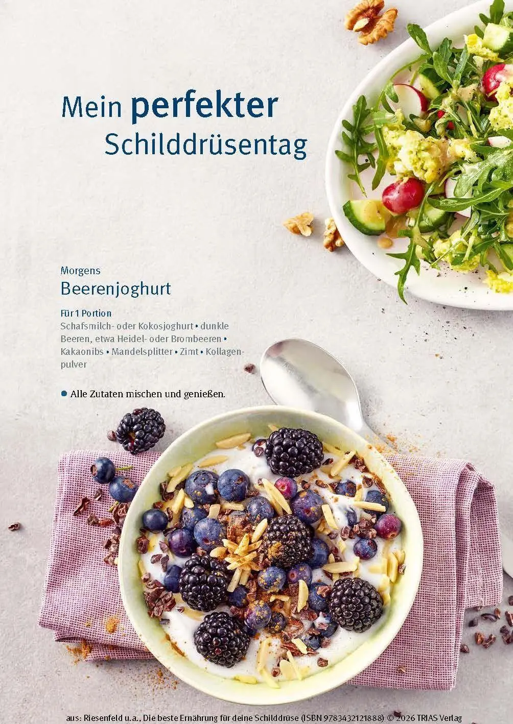 Bild: 9783432121888 | Die beste Ernährung für deine Schilddrüse | Iwonna Riesenfeld (u. a.)