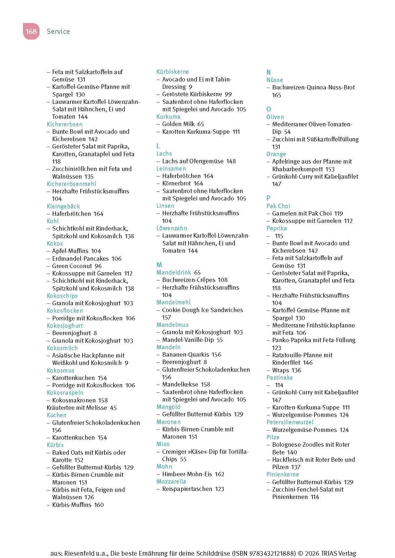 Bild: 9783432121888 | Die beste Ernährung für deine Schilddrüse | Iwonna Riesenfeld (u. a.)
