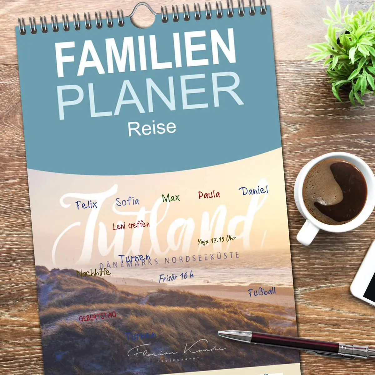 Bild: 9783516511888 | Familienplaner 2026 - Jutland - Dänemarks Nordseeküste mit 5...