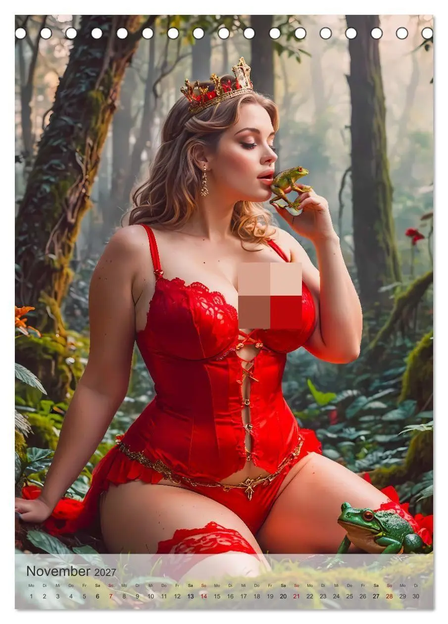 Bild: 9783516991888 | Spicy Fantasy - Märchen für Erwachsene (Tischkalender 2027 DIN A5...