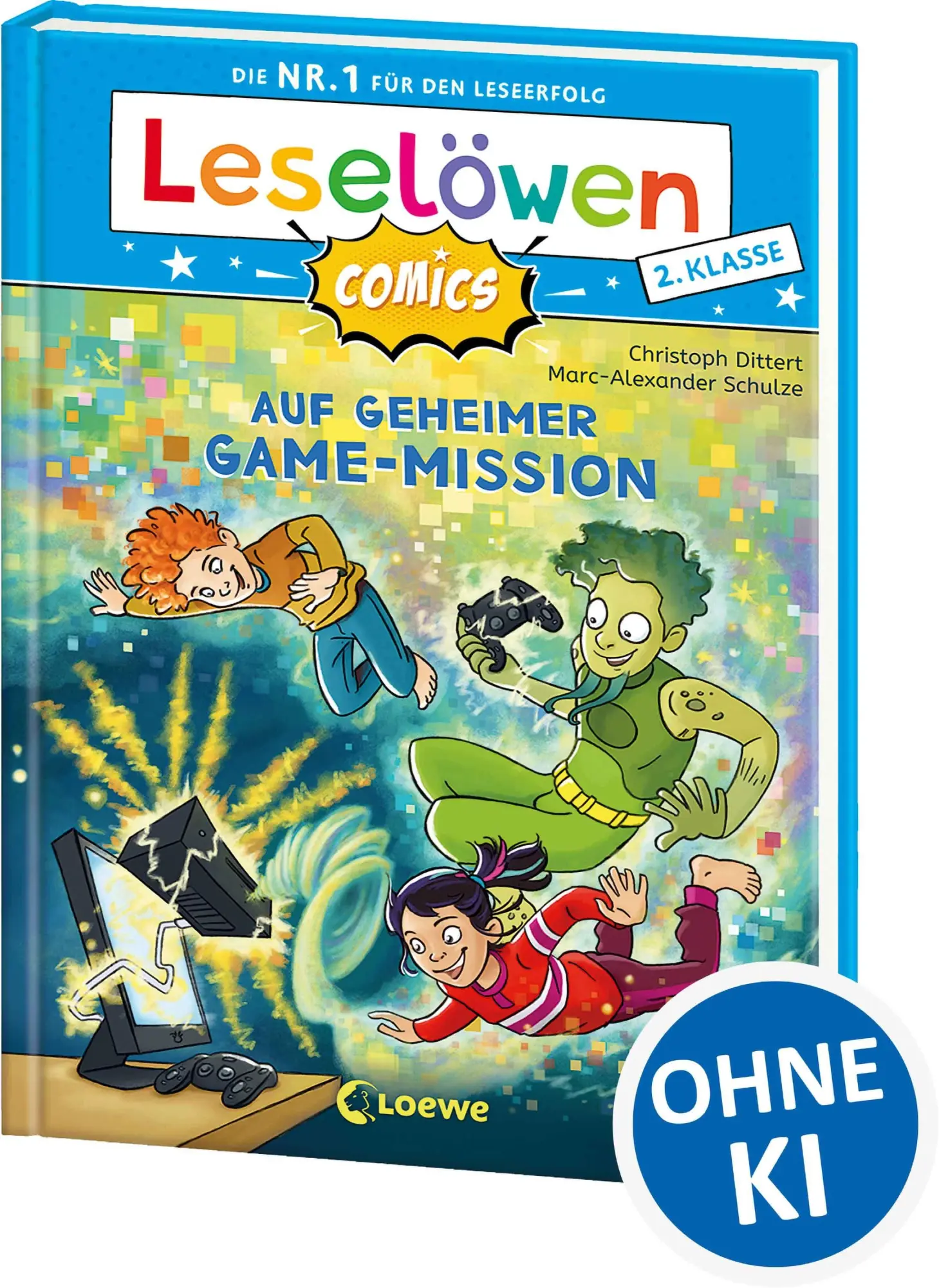 Cover: 9783743221888 | Leselöwen Comics 2. Klasse - Auf geheimer Game-Mission | Dittert