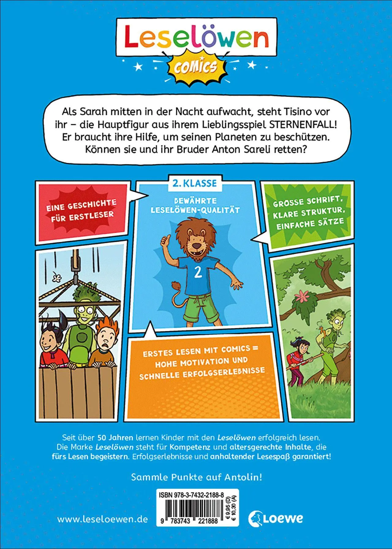 Bild: 9783743221888 | Leselöwen Comics 2. Klasse - Auf geheimer Game-Mission | Dittert