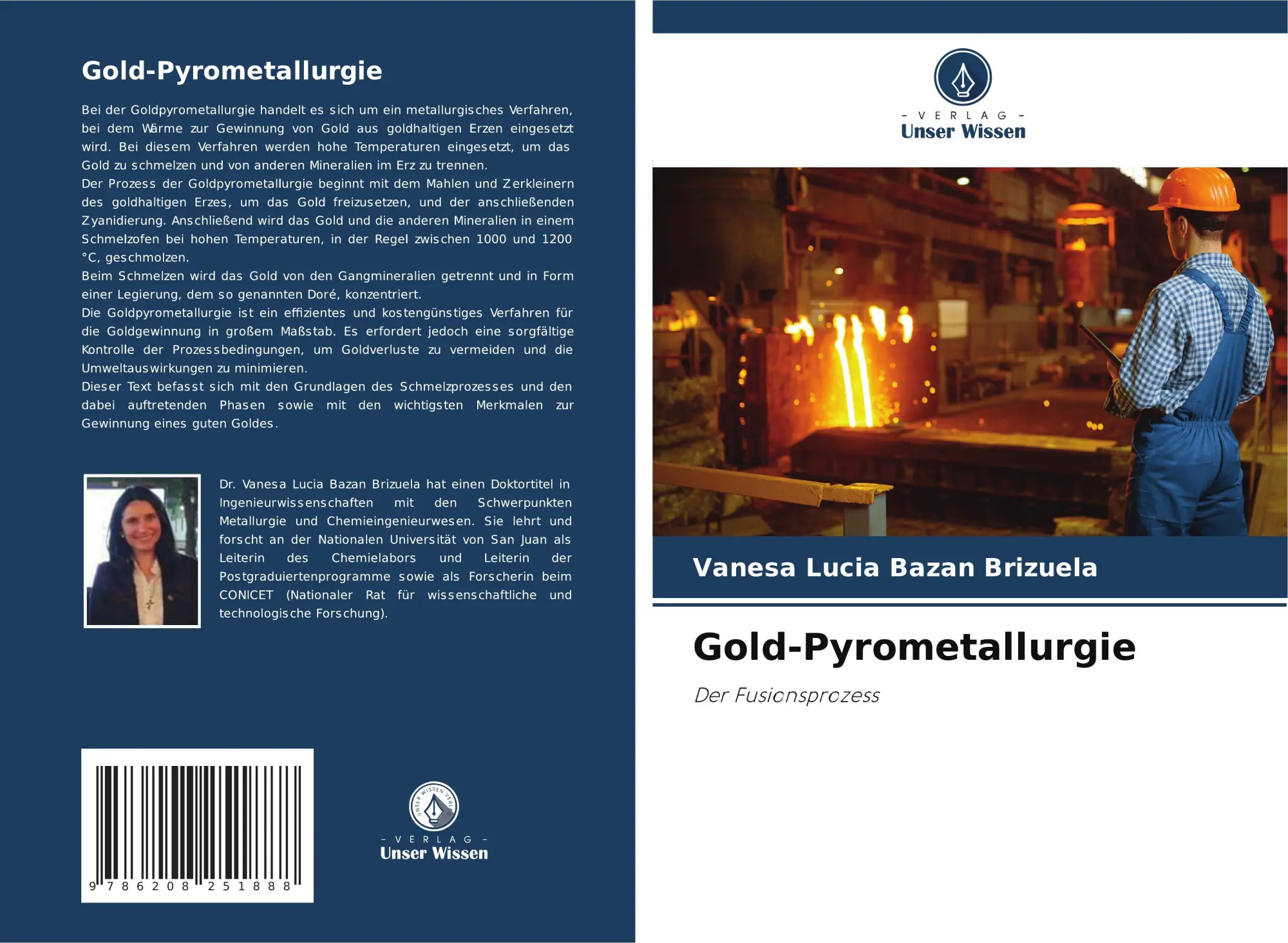 Cover: 9786208251888 | Gold-Pyrometallurgie | Der Fusionsprozess | Brizuela | Taschenbuch