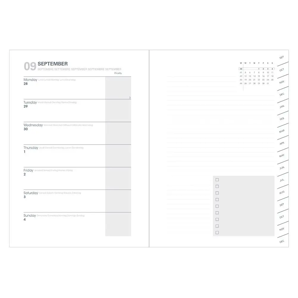 Cover: 3371010491988 | Plan Note Einlage | Einlage Terminkalender Tischformat | Deutsch
