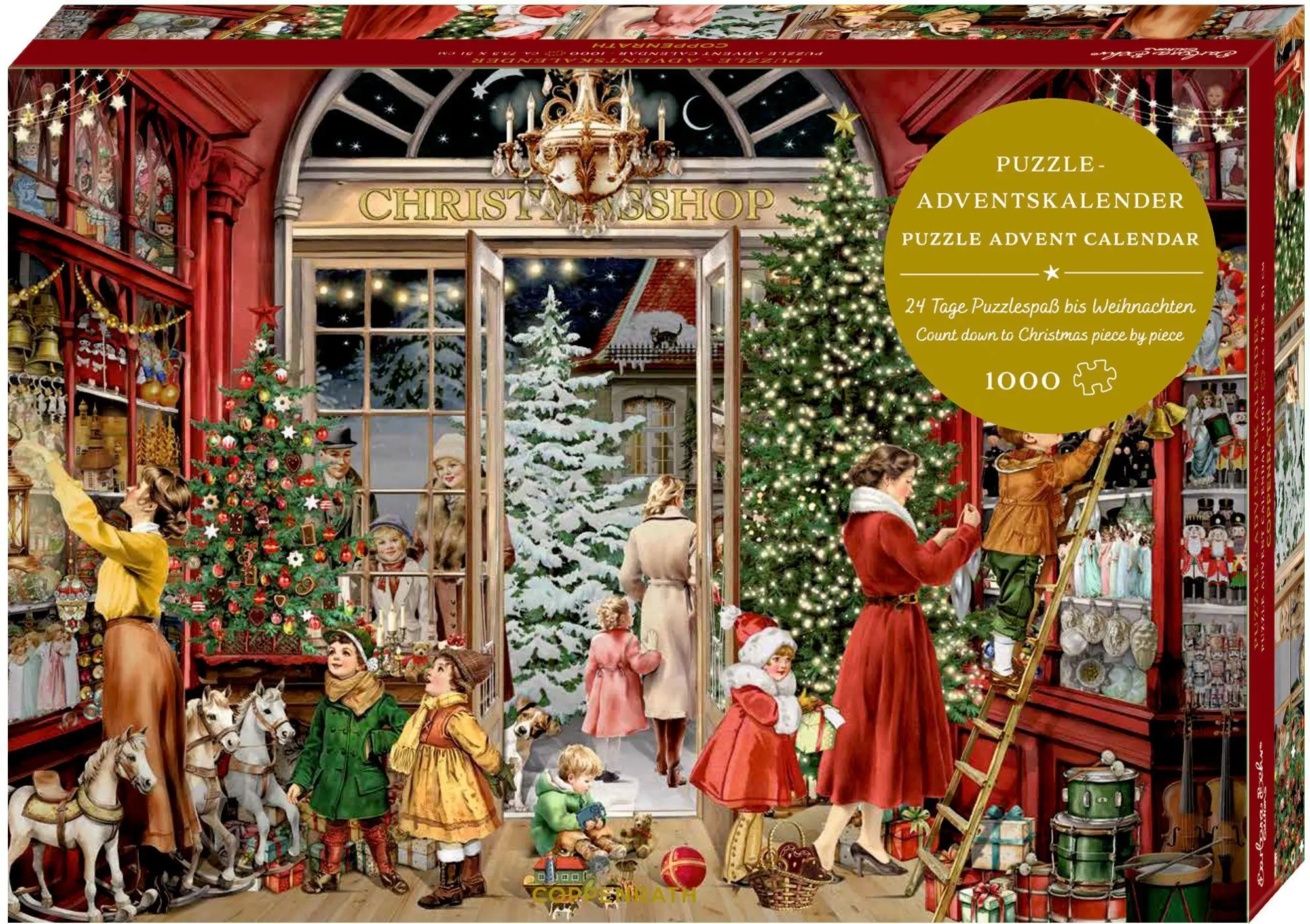 Cover: 4050003971988 | Puzzle-Adventskalender - Nostalgischer Weihnachtsladen | Barbara Behr