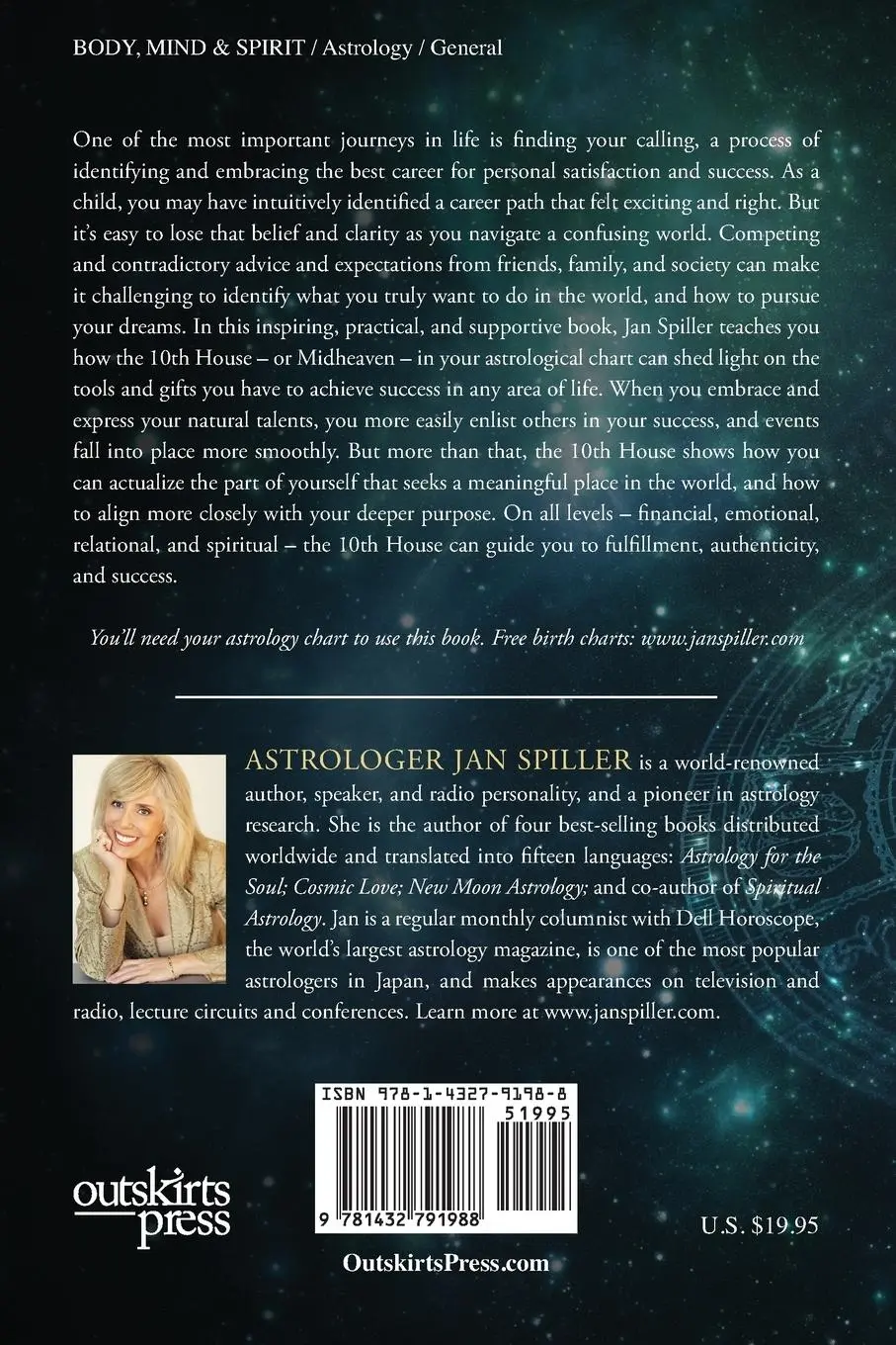 Rückseite: 9781432791988 | The Astrology of Success | Jan Spiller | Taschenbuch | Englisch | 2014