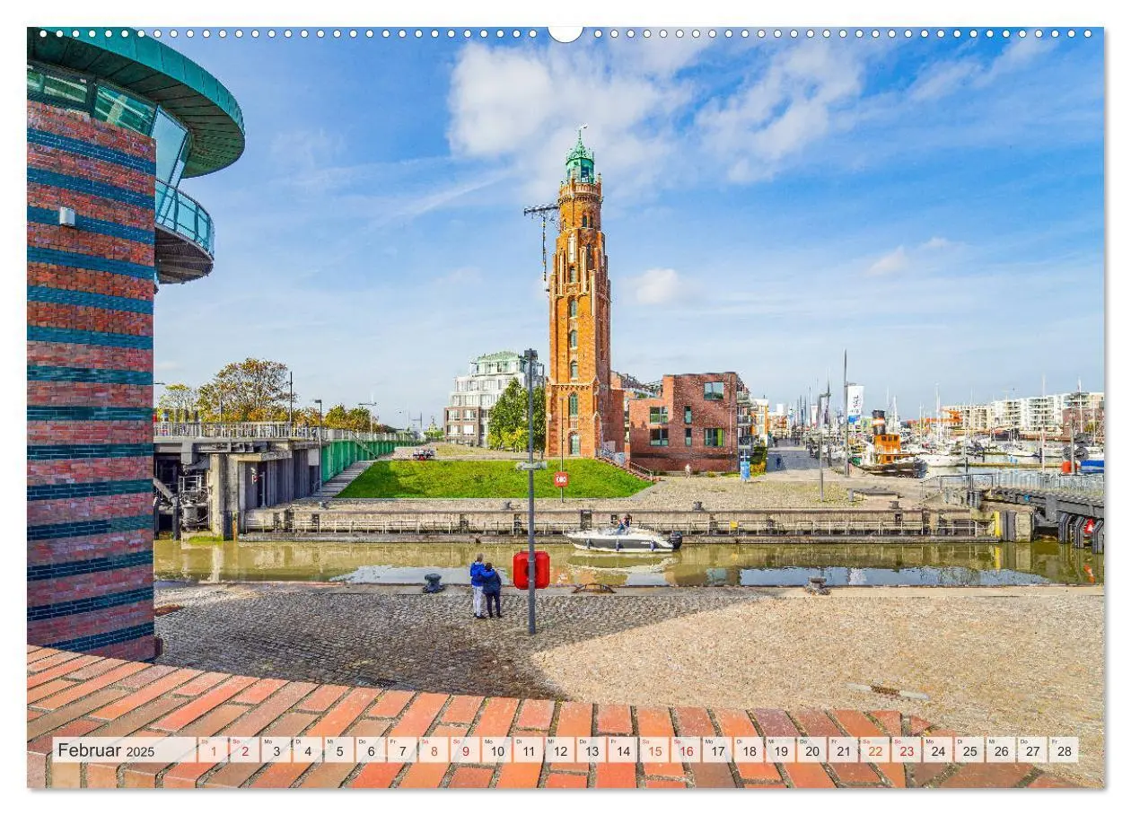 Bild: 9783435181988 | Bremerhaven Stadtansichten (Wandkalender 2025 DIN A2 quer),...