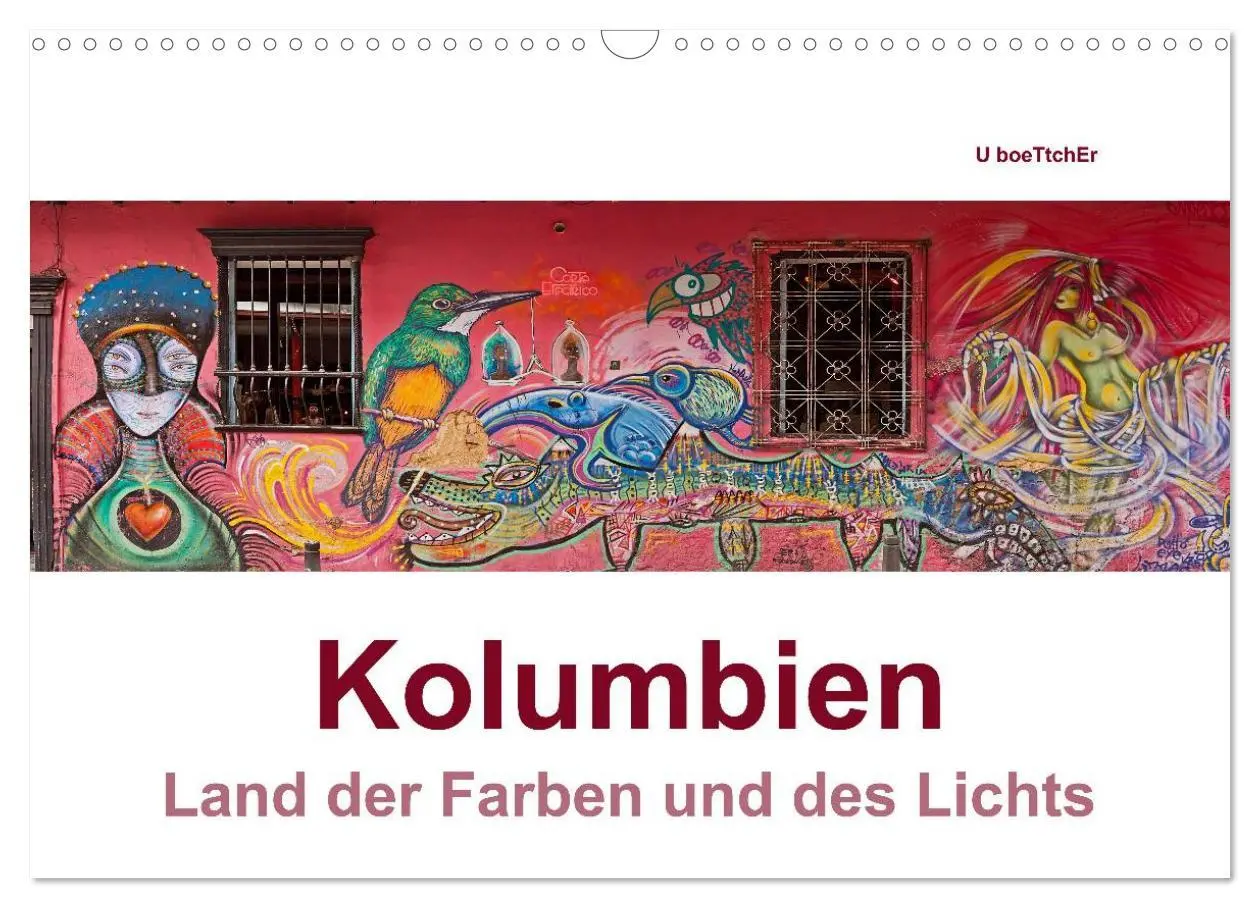 Cover: 9783435631988 | Kolumbien - Land der Farben und des Lichts (Wandkalender 2025 DIN...