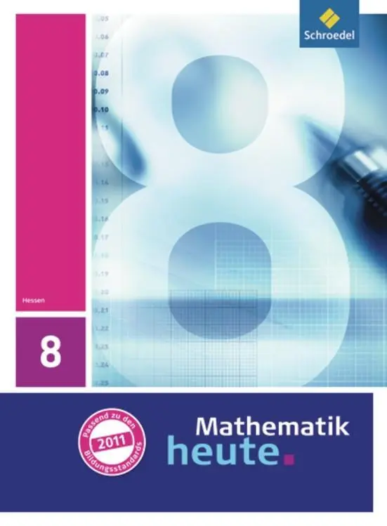 Cover: 9783507831988 | Mathematik heute 8. Schulbuch. Hessen | Ausgabe 2009 | Heinz Griesel
