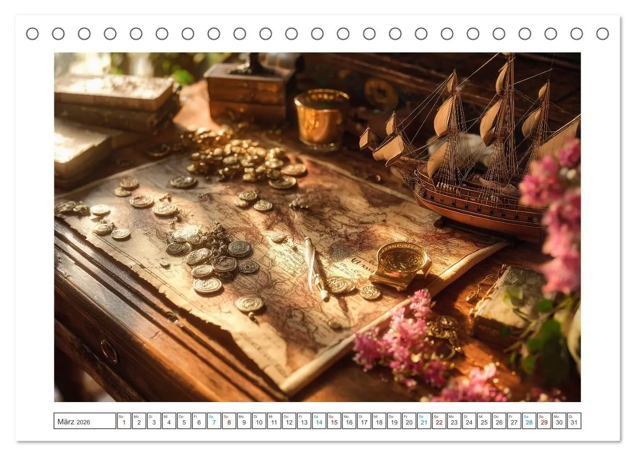 Bild: 9783516741988 | Jenseits des Horizonts (Tischkalender 2026 DIN A5 quer), CALVENDO...