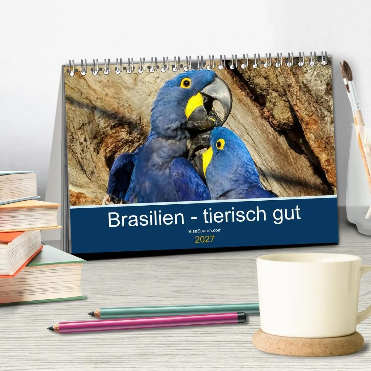 Bild: 9783594101988 | Brasilien tierisch gut 2027 (Tischkalender 2027 DIN A5 quer),...