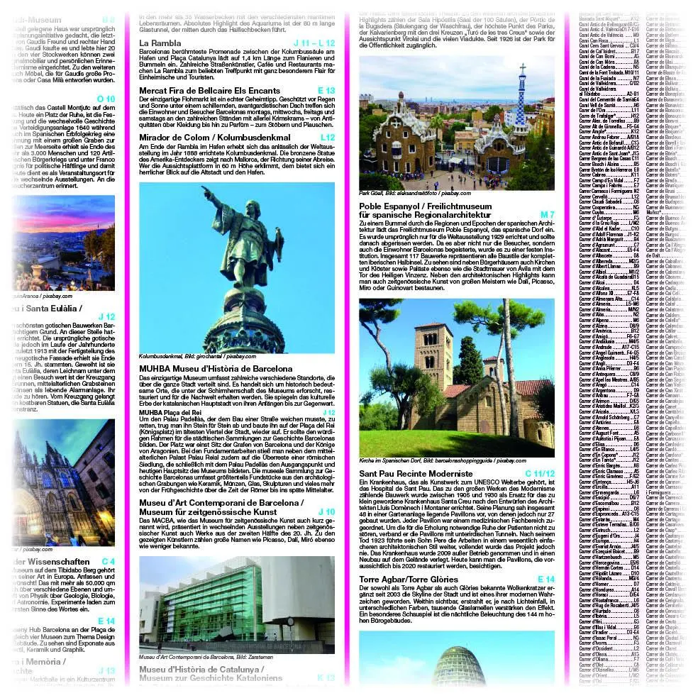 Bild: 9783961321988 | Barcelona 11.000 | (Land-)Karte | Stadtplan (PUBLICPRESS) | Deutsch