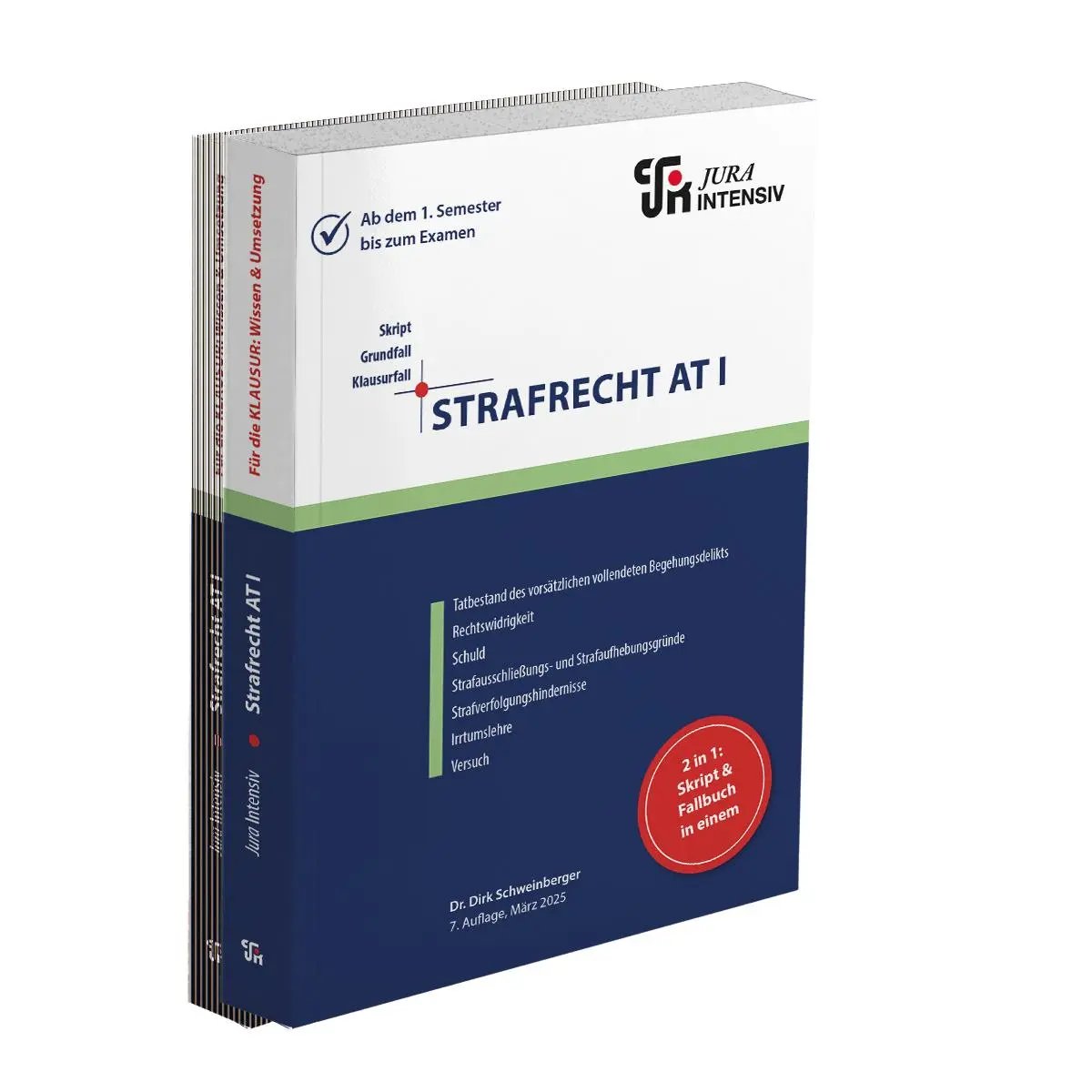 Cover: 9783967121988 | Strafrecht AT I | Wissen - Fälle - Klausurhinweise | Schweinberger