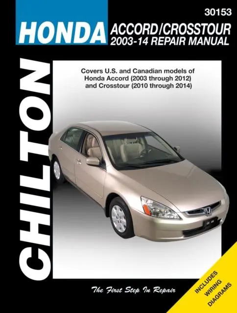 Cover: 9781620922088 | Honda Accord/Crosstour (Chilton) | 2003-14 | Haynes Publishing | Buch