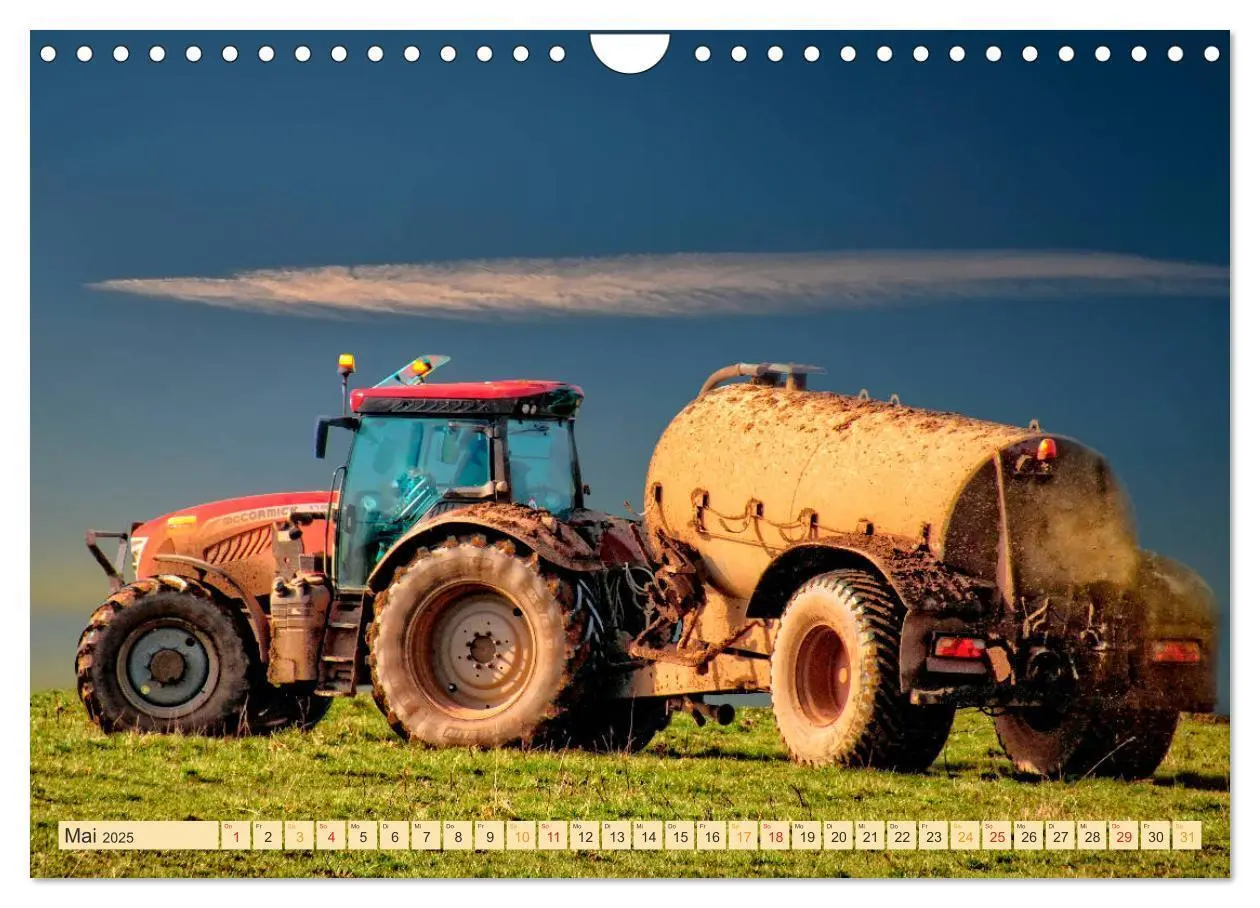 Bild: 9783435382088 | Landwirtschaft - Hightech und Handarbeit (Wandkalender 2025 DIN A4...