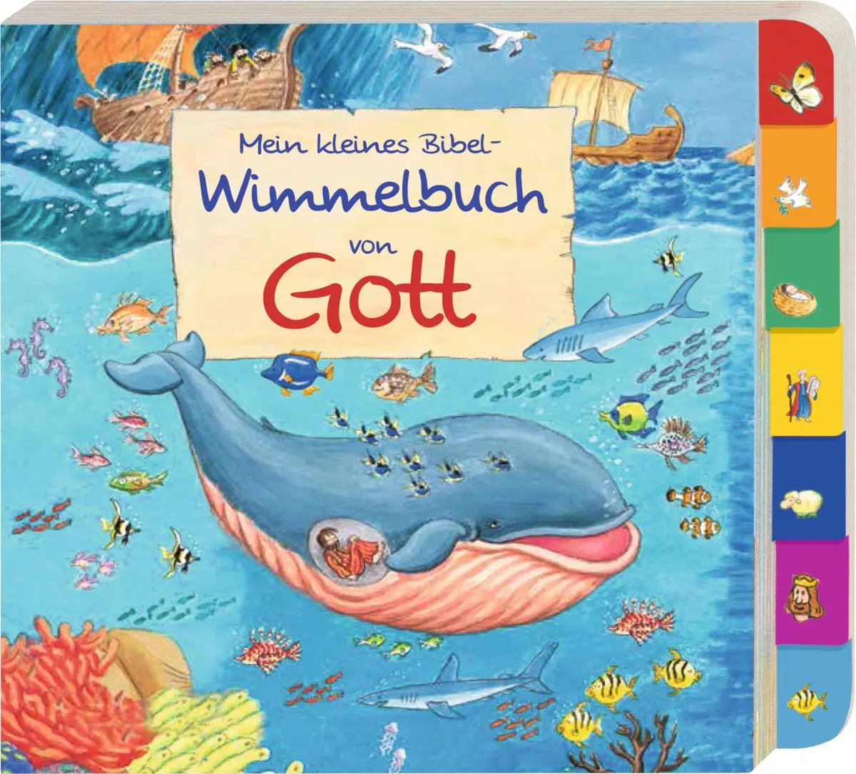 Cover: 9783438042088 | Mein kleines Bibel-Wimmelbuch von Gott | Reinhard Abeln | Buch | 16 S.