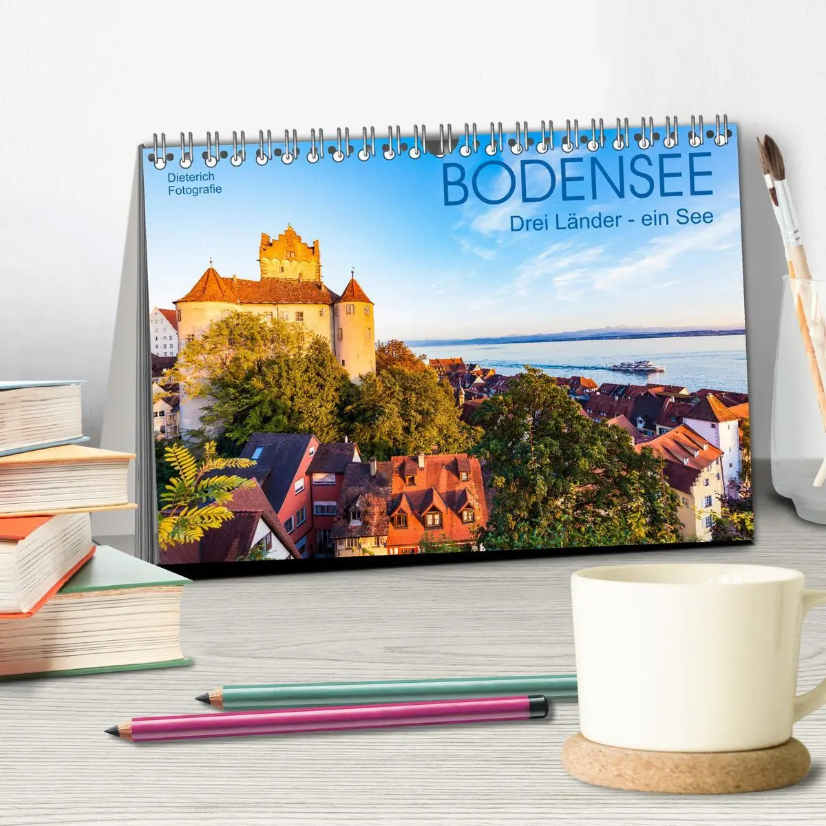 Bild: 9783457782088 | BODENSEE Drei Länder - ein See (Tischkalender 2026 DIN A5 quer),...