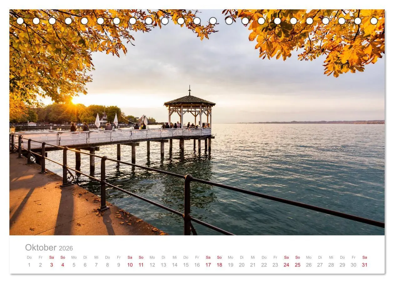 Bild: 9783457782088 | BODENSEE Drei Länder - ein See (Tischkalender 2026 DIN A5 quer),...