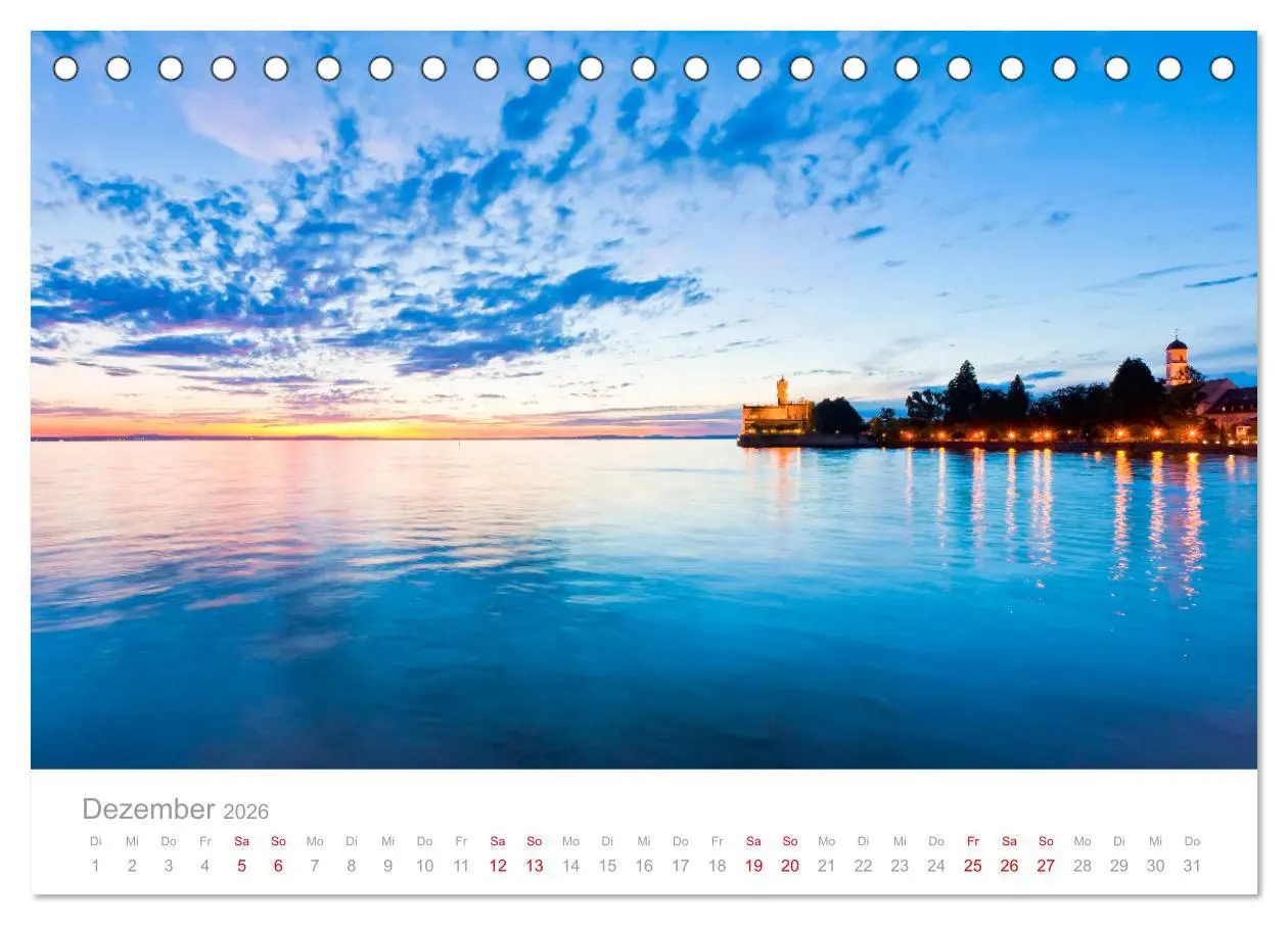 Bild: 9783457782088 | BODENSEE Drei Länder - ein See (Tischkalender 2026 DIN A5 quer),...