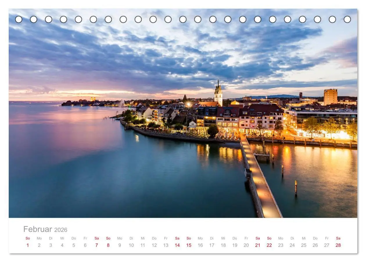 Bild: 9783457782088 | BODENSEE Drei Länder - ein See (Tischkalender 2026 DIN A5 quer),...