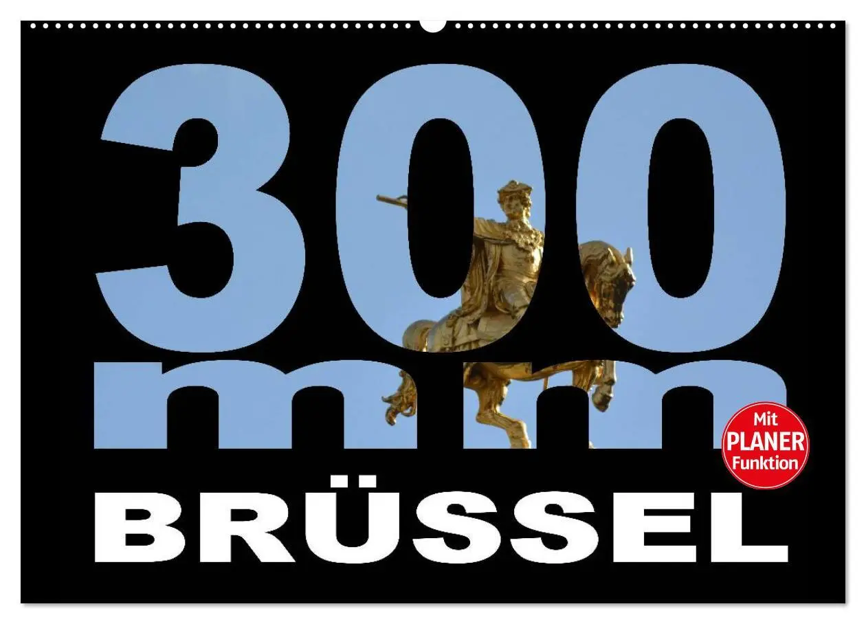 Cover: 9783516012088 | 300mm - Brüssel (Wandkalender 2026 DIN A2 quer), CALVENDO...
