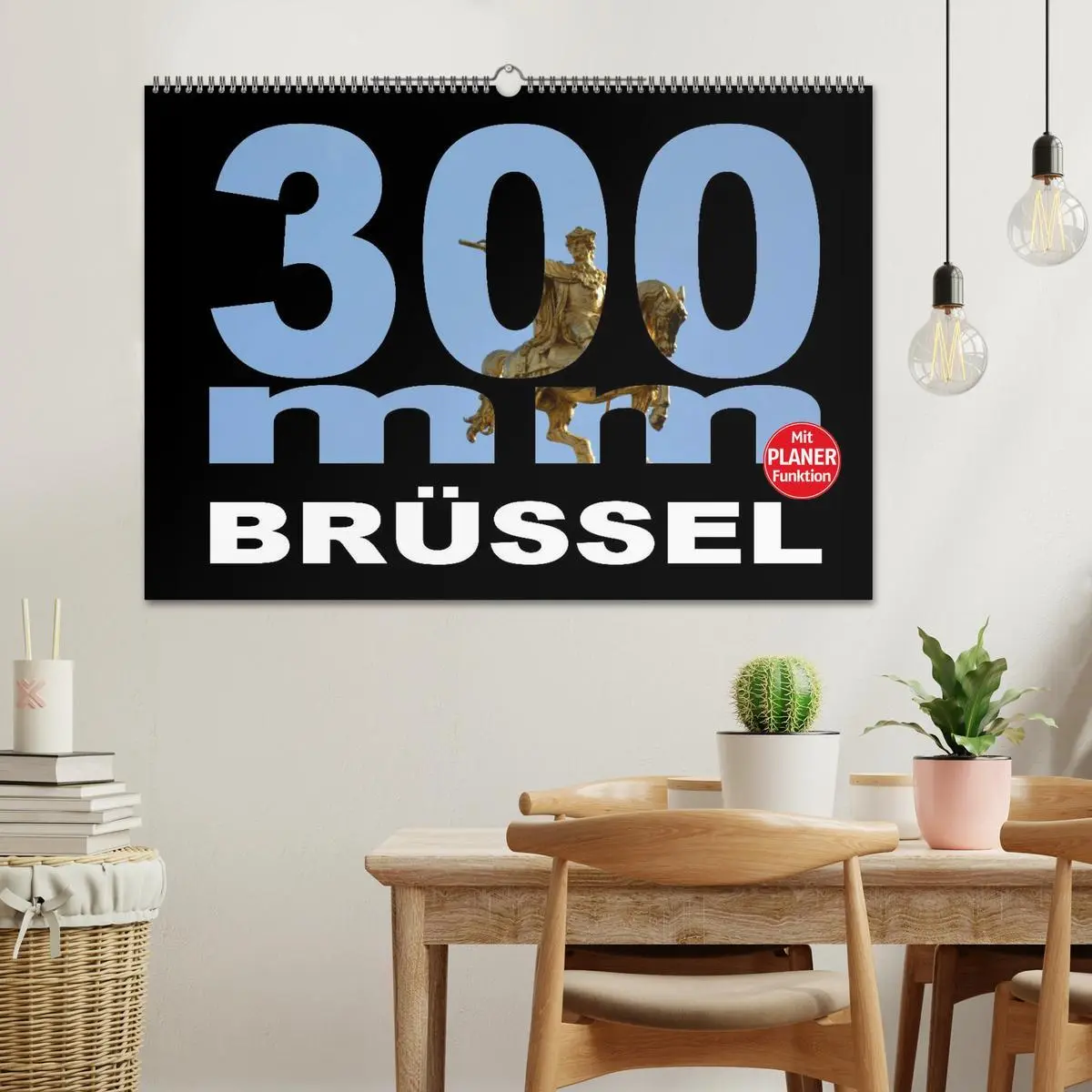 Bild: 9783516012088 | 300mm - Brüssel (Wandkalender 2026 DIN A2 quer), CALVENDO...